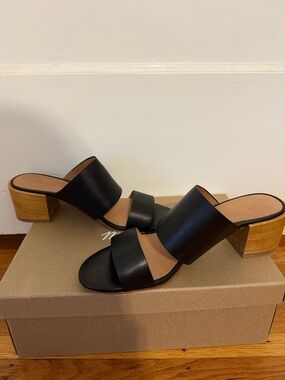 Madewell double strap mules size 7.5